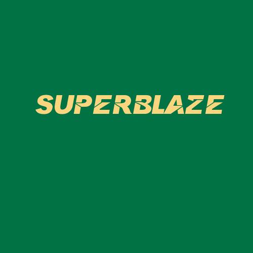 Logo da SUPERBLAZE