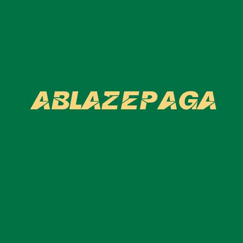 Logo da ABLAZEPAGA