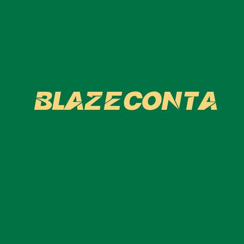 Logo da BLAZECONTA