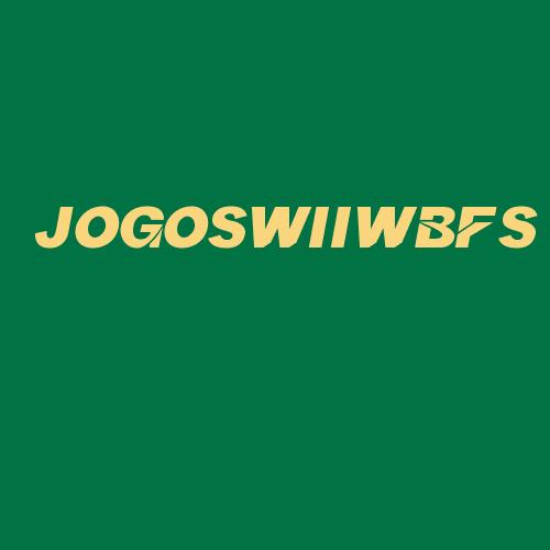 Logo da JOGOSWIIWBFS